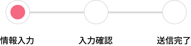 お問い合わせ｜情報入力